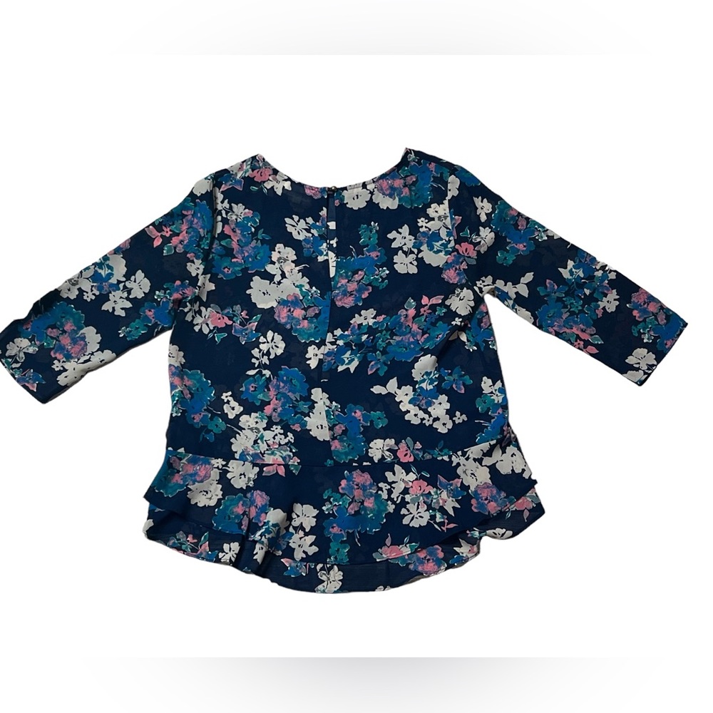 Everly Floral Print Top